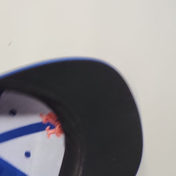 MLB OC Sports New York NY Yankees Youth Hat Blue and Orange Adjustable Cap - Picture 9 of 14